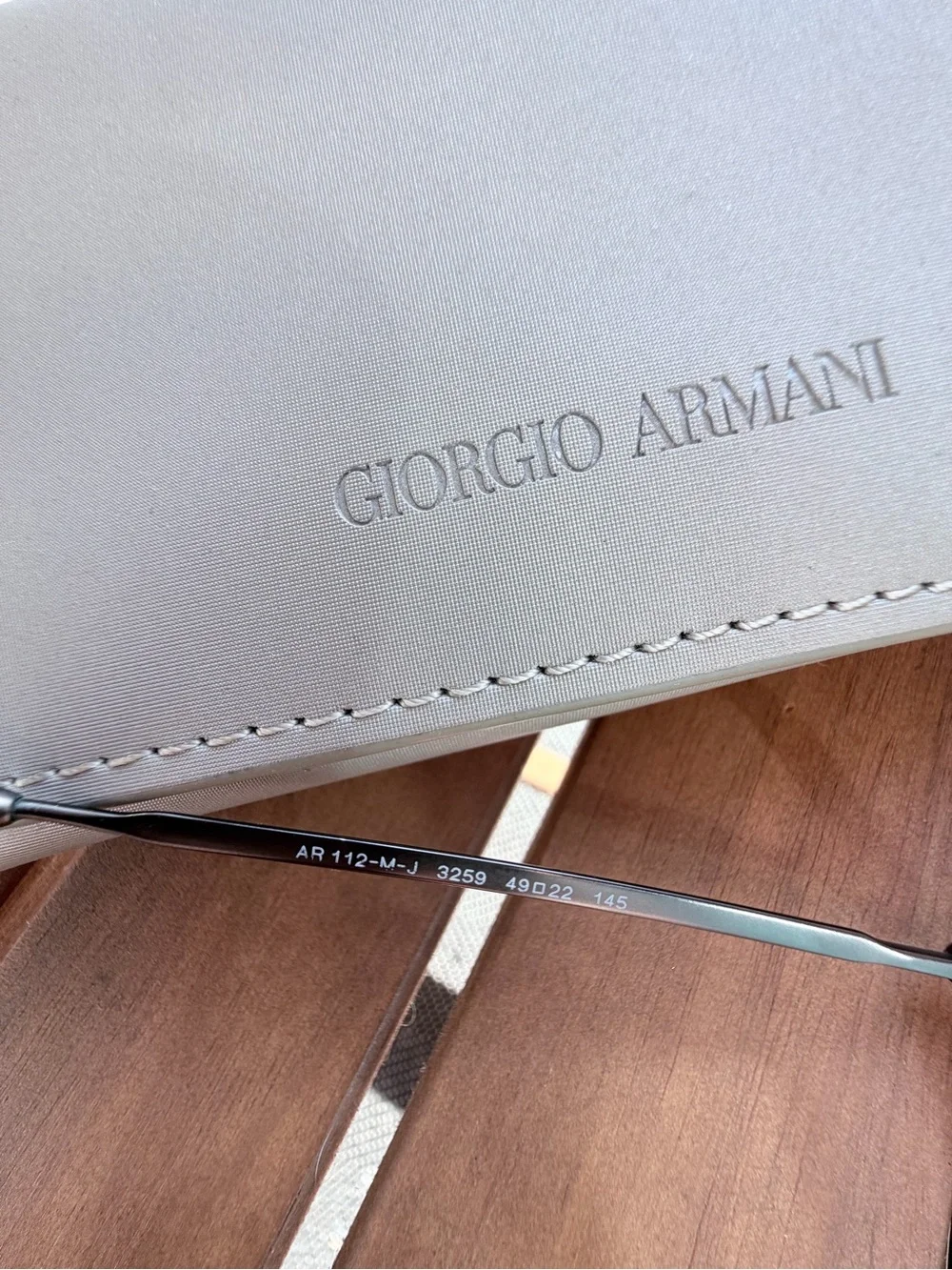Giorgio Armani excellent these